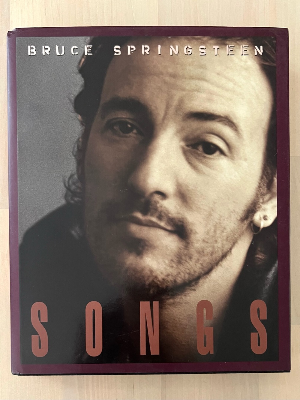 Vintage First Edition Bruce Springsteen: Songs - Hardcover Book